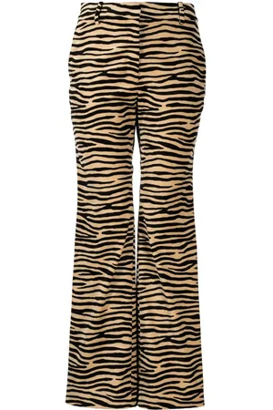 Paco rabanne Hose mit Tiger-Print