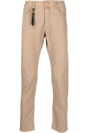 Incotex Straight-Leg-Jeans mit Logo-Patch