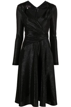 TALBOT RUNHOF Metallic-Midikleid