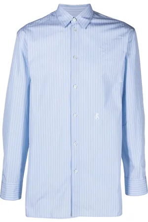 Jil Sander Gestreiftes Hemd mit Logo
