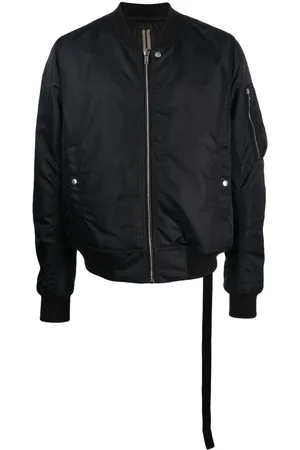 Rick Owens Gefütterte Classic Flight Bomberjacke