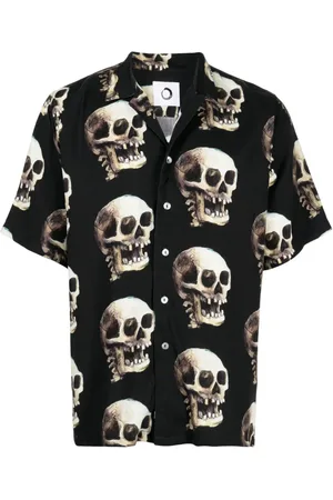 Endless Joy Hemd mit Totenkopf-Print