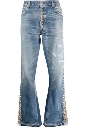 GALLERY DEPT. Halbhohe Wide-Leg-Jeans