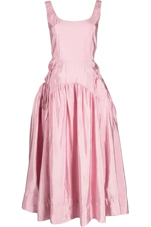 REJINA PYO Midikleid mit Falten