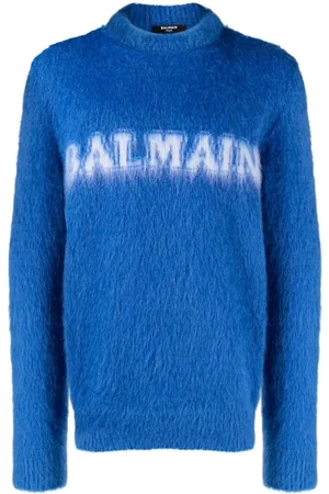 Balmain Pullover mit gebürstetem Finish