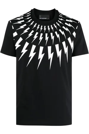 Neil Barrett T-Shirt mit Blitz-Print
