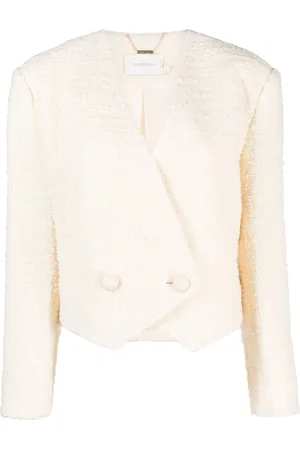ZIMMERMANN Luminosity Cropped-Blazer