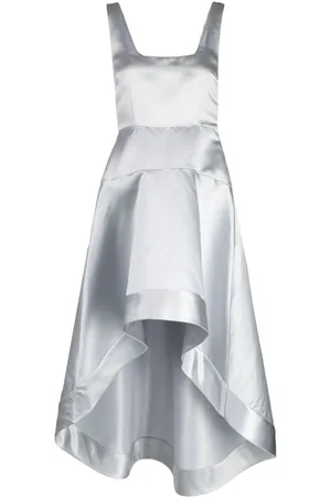 Cynthia Rowley Midikleid aus Satin