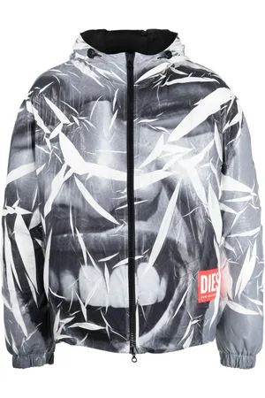 Diesel J-Thoot Kapuzenjacke mit grafischem Print