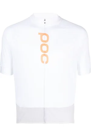 POC Fahrradoberteil mit Logo-Print