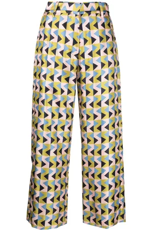 Paula Hose mit geometrischem Print