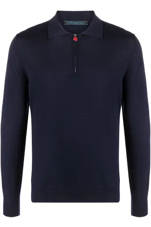 Kiton Poloshirt mit Reißverschluss