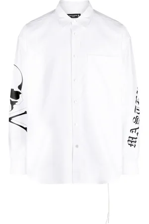 MASTERMIND JAPAN Hemd mit Logo-Print