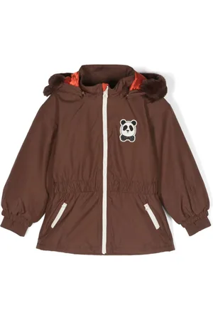 Mini Rodini Regenmantel mit Panda-Patch