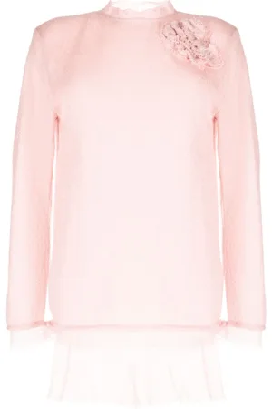 ERMANNO SCERVINO Pullover mit Applikationen