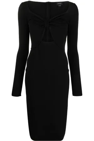 Giambattista Valli Midikleid mit Schleifendetail
