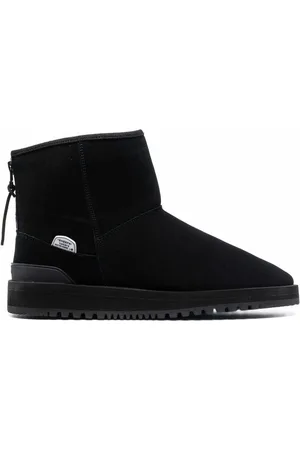 SUICOKE Stiefel mit Shearling-Besatz
