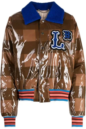 Charles Jeffrey Loverboy Karierte Bomberjacke