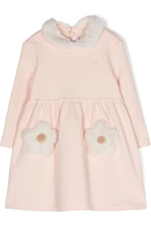 Il gufo Kleid mit Blumen-Patches