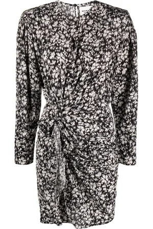 Marant Etoile Minikleid mit Blumen-Print