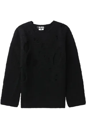 Comme des Garçons Pullover im Distressed-Look