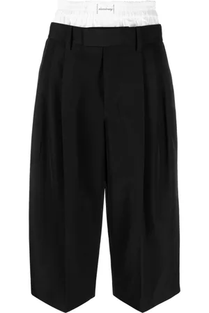 Alexander Wang Cropped-Hose mit doppeltem Bund