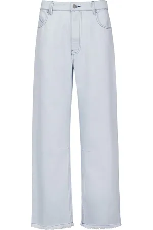 RTA Gerade Cropped-Jeans