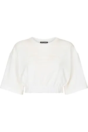 Dolce & Gabbana T-Shirt mit elastischem Bund