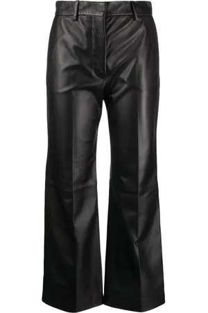 Joseph Cropped-Hose aus Leder