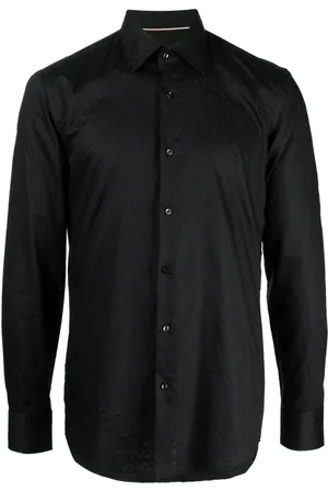 HUGO BOSS Hemd mit abstraktem Print
