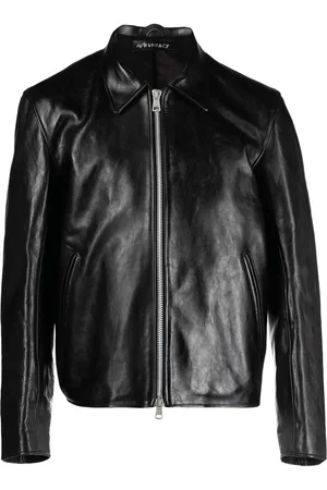 OUR LEGACY Mini Lederjacke mit Reißverschluss