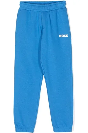 HUGO BOSS Jogginghose mit Logo-Prägung