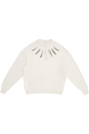 MARCELO BURLON Pullover mit Feder-Print