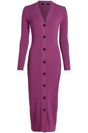 Karl Lagerfeld Geripptes Kleid