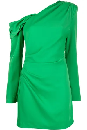 Misha Kleid mit asymmetrischem Schnitt