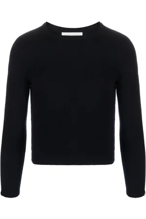 EXTREME CASHMERE Fein gestrickter Cropped-Pullover