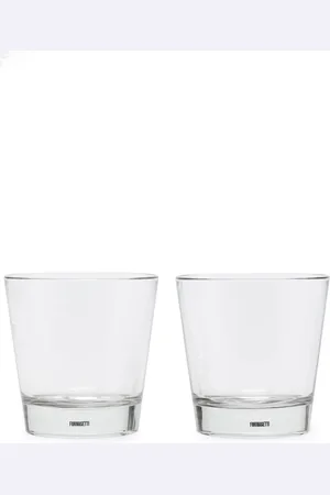 FORNASETTI Set aus zwei Occhio e Bocca Gläsern