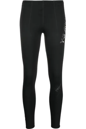 Y-3 Leggings mit Logo-Print