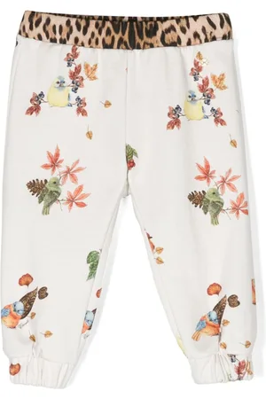 Roberto Cavalli Hose mit Blumen-Print