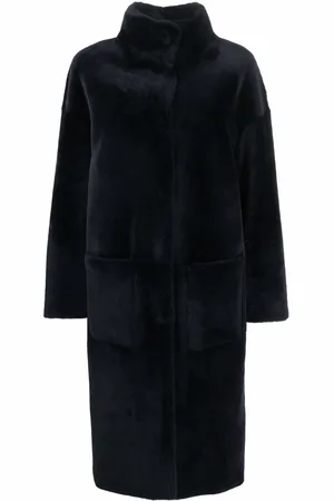 LISKA Wendbarer Shearling-Mantel