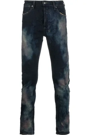 KSUBI Slim-Fit-Jeans mit Bleach-Effekt