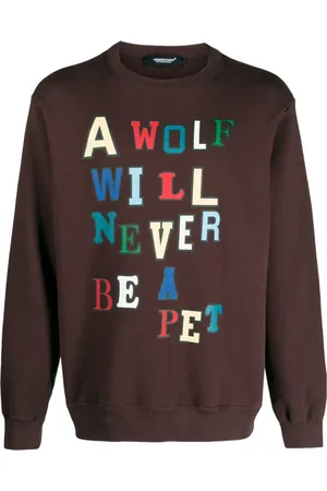 UNDERCOVER Sweatshirt mit Slogan-Print