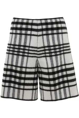 J.W.Anderson Weite Shorts mit Schottenkaro