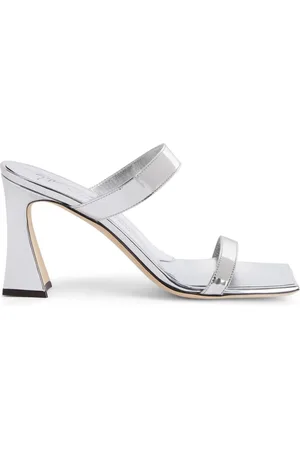 Giuseppe Zanotti Flaminia Mules mit doppeltem Riemen 85mm