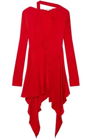 Stella McCartney Asymmetrisches Kleid mit Cut-Out