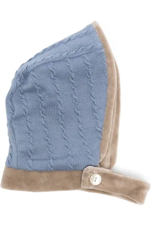 LA STUPENDERIA Strickmütze mit Faux Fur