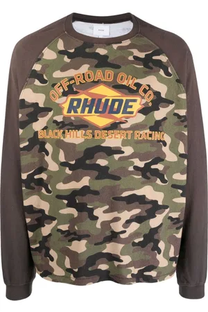 Rhude T-Shirt mit Camouflage-Print
