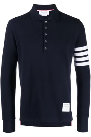 Thom Browne Poloshirt mit Streifen