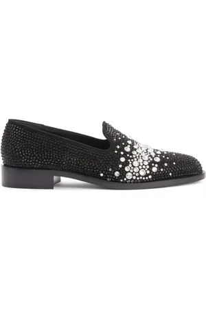 Giuseppe Zanotti Loafer mit Kristallen