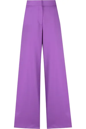 Msgm High-Waist-Hose mit weitem Bein